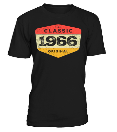 Classic 1966 57 Birthday Vintage T-Shirt Unisex