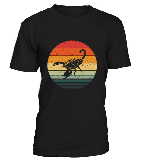 Vintage Scorpion Retro Sunset Art 70s 80s T-Shirt Unisex