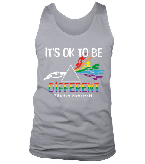 Different Okay Special Puzzle Autism Awareness Tank Top Unisex