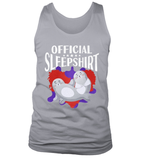 Official Sleep Shirt Seal Tank Top Unisex