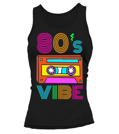 1980s Synthwave Aesthetic Vintage 80s Vibe Tank top Woman