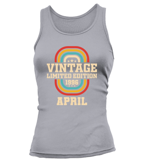 27th birthday April vintage 1996 vintage Tank top Woman