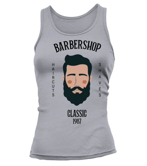 Barbershop Haircuts and Shaves Tank top Woman