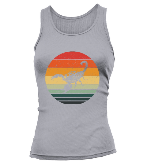 Vintage Scorpion Retro Sunset Art 70s 80s Tank top Woman