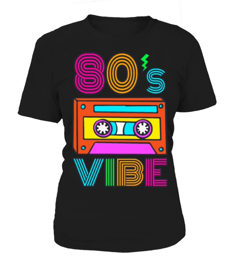 1980s Synthwave Aesthetic Vintage 80s Vibe Women's T-Shirt