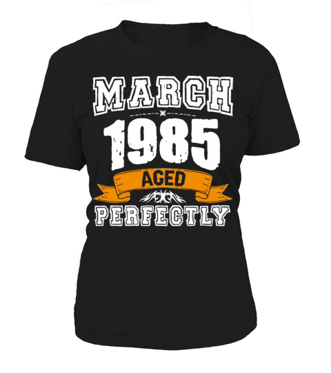 March 1985 Vintage Birthday Present Women's T-Shirt