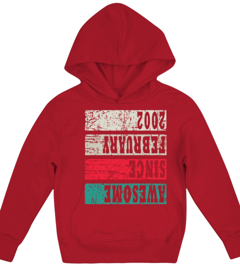 Vintage 21th Birthday 2002 Sports Gift Kids Hoodie