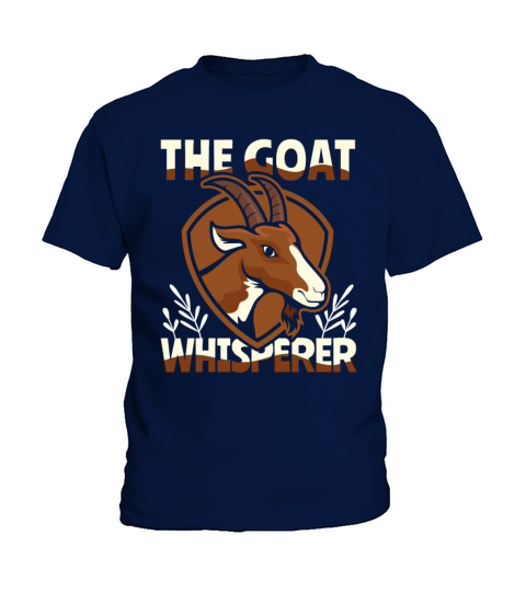 The Goat Whisperer Rancher Agribusiness Kids T-Shirt