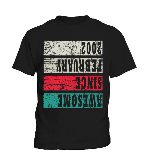 Vintage 21th Birthday 2002 Sports Gift Kids T-Shirt