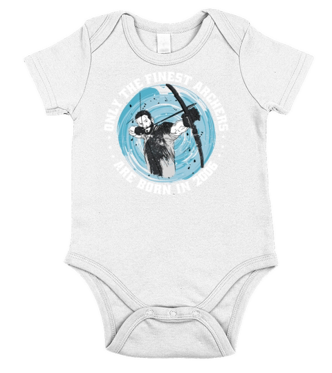 Archer born in 2006 Vintage Birthday Arrow-sports Short Sleeve Baby One-Piece