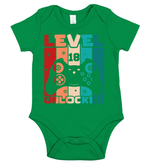Level 18 Unlocked Short Sleeve Baby One-Piece