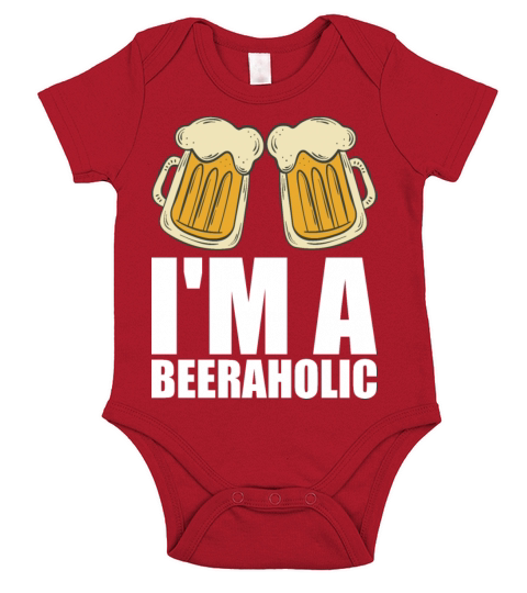 Man cave Beer drinking Short Sleeve Baby One-Piece