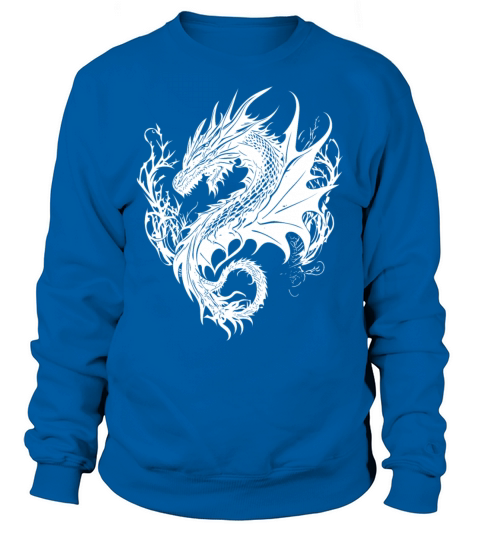 Fierce Vintager Dragon In Scale Dress Sweatshirt Unisex