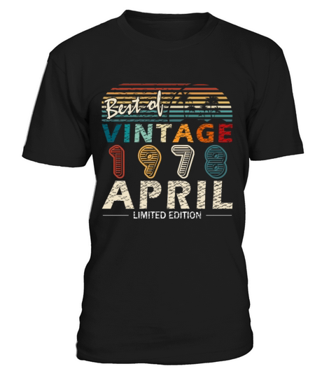 April 1978 vintage T-Shirt Unisex
