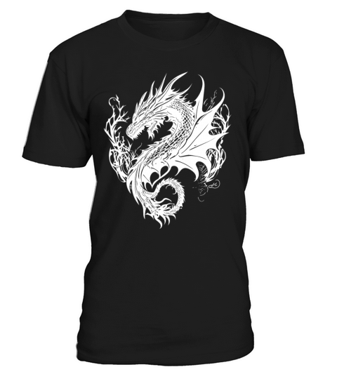 Fierce Vintager Dragon In Scale Dress T-Shirt Unisex