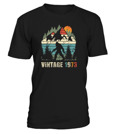 vintage 1973 yeti funny 50th birthday shirt T-Shirt Unisex