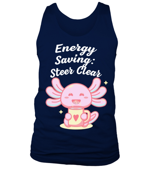 Energy Saving Steer Clear Introvert Sayings Antiso Tank Top Unisex
