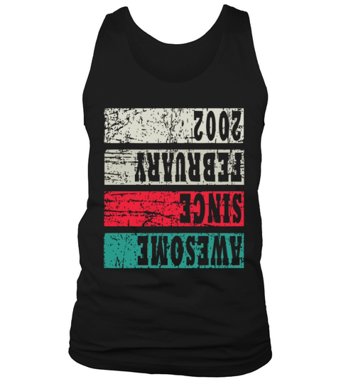 Vintage 21th Birthday 2002 Sports Gift Tank Top Unisex