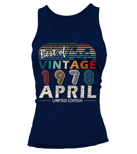 April 1978 vintage Tank top Woman