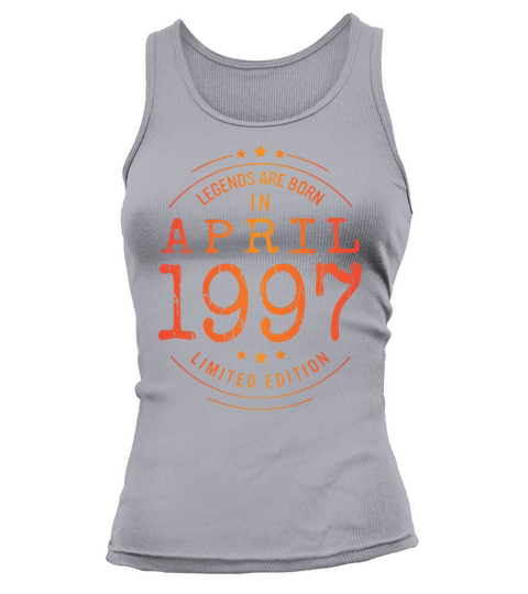 Birthday April 1997 Limited Edition Vintage Legend Tank top Woman
