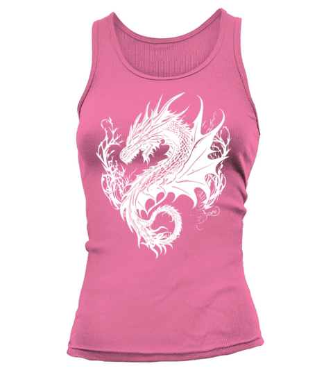 Fierce Vintager Dragon In Scale Dress Tank top Woman