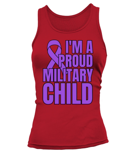 Im A Proud Military Child Tank top Woman