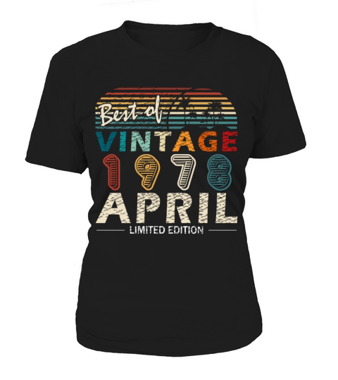 April 1978 vintage Women's T-Shirt