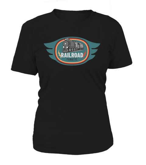 Railroad Fanatic Steam Locomotive Women's T-Shirt