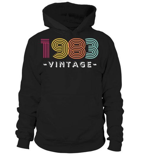 vintage 1983 Hoodie Unisex