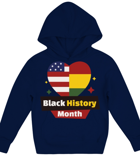 Black History Month Kids Hoodie