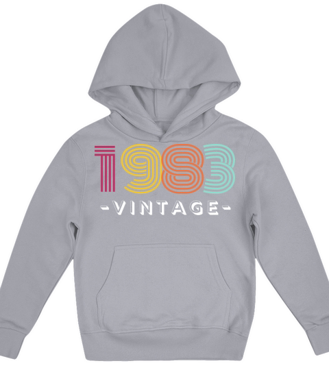 vintage 1983 Kids Hoodie
