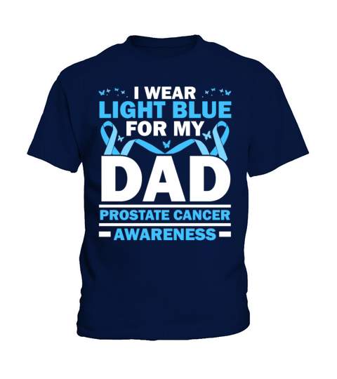 Prostate Cancer Support Prostate Cancer Awareness Kids T-Shirt