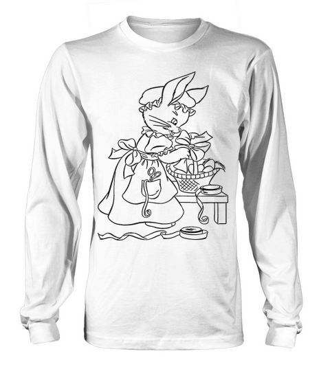 Vintage Easter Long sleeved Unisex