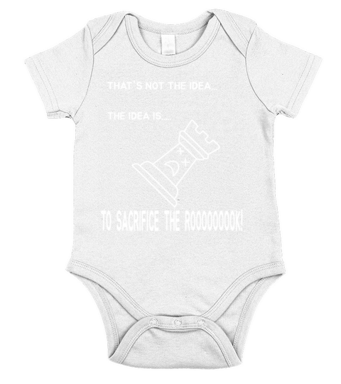 Chess Rook Sacrifice The Rook Short Sleeve Baby One-Piece