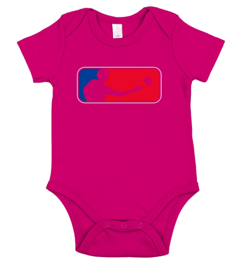 Cornhole Logo Short Sleeve Baby One-Piece