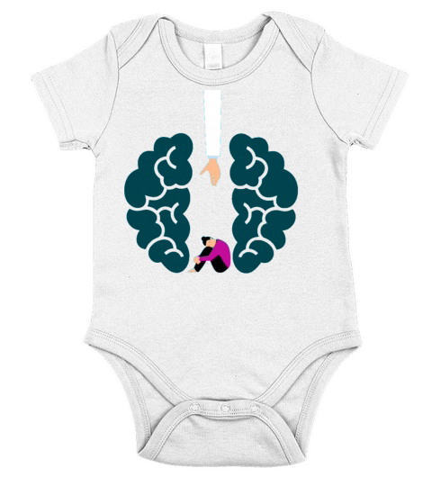 make your mental health a priority Short Sleeve Baby One-Piece