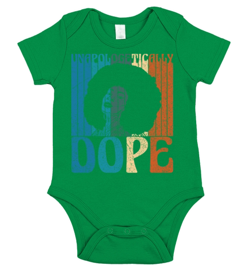 Unapologetically Dope Black History Month Queen Af Short Sleeve Baby One-Piece
