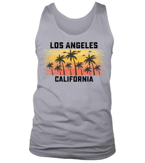 Los Angeles California Summer Retro VIntage Tank Top Unisex