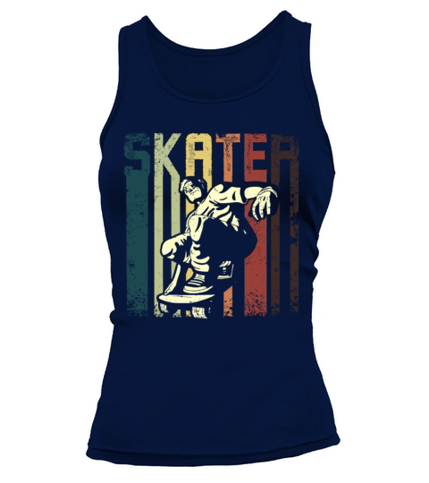 Retro Vintage Skateboarding Tank top Woman