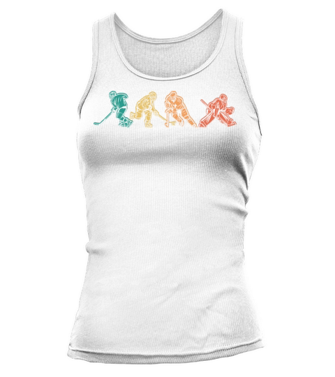 Vintage Ice Hockey Players Tank top Woman