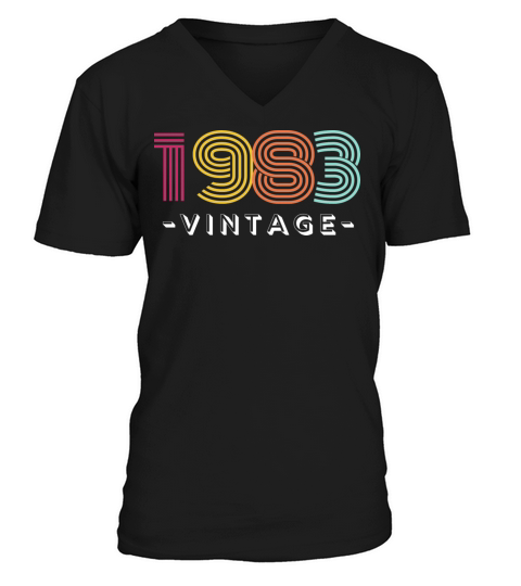 vintage 1983 V-Neck T-shirt