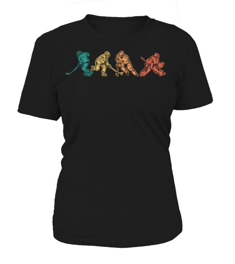 Vintage Ice Hockey Players Women's T-Shirt