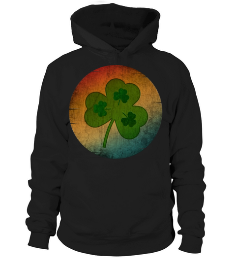SHAMROCK VINTAGE LEAF ST PATRICK S DAY Hoodie Unisex