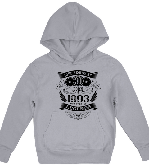 30th Birthday Gifts Vintage 1993 Vintage Sayings Kids Hoodie