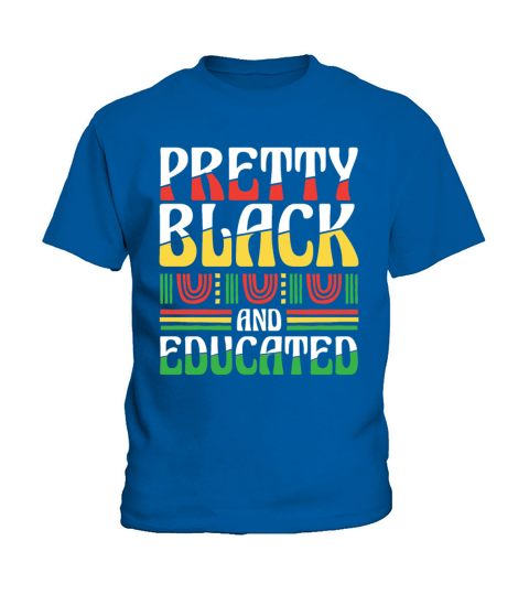Black Histroy Month Gifts Prde African American Kids T-Shirt