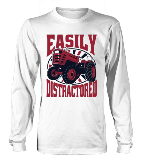 Easily Distractored Agribusiness Agriculture Long sleeved Unisex