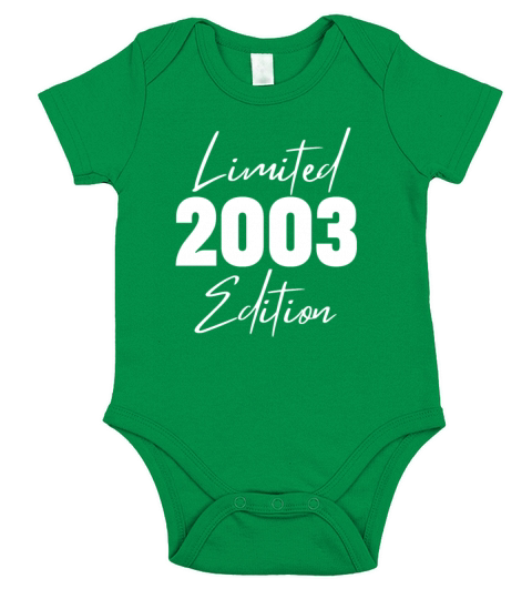 2003 Limited Edition Short Sleeve Baby One-Piece