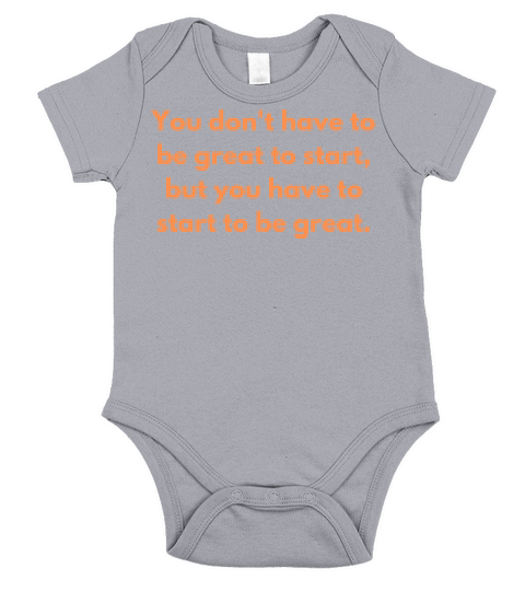 Inspirational and Motivational Quotes for Success Short Sleeve Baby One-Piece