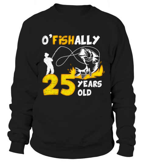 25th Birthday Fishing 1978 Vintage Fisherman Angle Sweatshirt Unisex