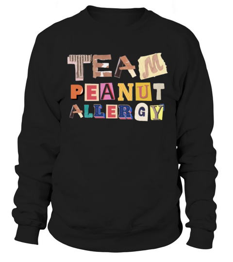 Peanut Allergy Awareness Peanut Allergic Sweatshirt Unisex